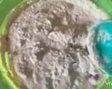 A picture of step 3 of Fufu with egusi soup.