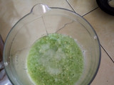 Salsa verde con aguacate