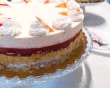 Epres, vanília torta recept lépés 10 foto