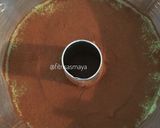 Foto langkah ke 6 dari resep Topo Map Chiffon Cake.