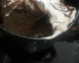 A picture of step 12 of 1 min perfect chocolate mug cake in microwave.