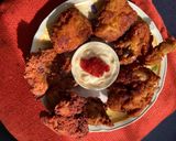 A picture of step 6 of My homemade KFC.