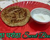 A picture of step 10 of Punjabi Chini ka Parantha.