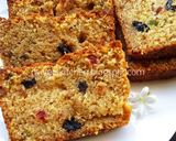 A picture of step 12 of Eggless Fruit nut Atta Cake.