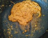 A picture of step 4 of Anari paneer curry.
