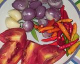 Foto langkah ke 3 dari resep Bubur sambal pedas.