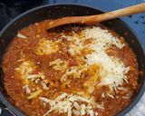 A picture of step 7 of The best Spaghetti Bolognese Recipe.
