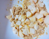 Foto del paso 5 de la receta: Budín de avena en hojuelas y manzanas ! Sin gluten, sin azúcar, sin leche !!!