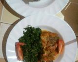A picture of step 10 of Marinated Wet fry fish and ugali.