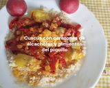 Foto del paso 10 de la receta: Cuscús con corazones de alcachofas y pimientos del piquillo