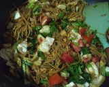 Foto langkah ke 4 dari resep Spageti Tek Tek Goreng.