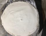 A picture of step 8 of Oreo Ice cream cake.