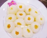 Hình bước làm 3 của món Trà vải việt quất và hoa atiso đỏ