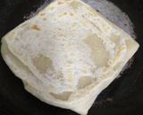 A picture of step 4 of Maida wali Rectangle paratha.