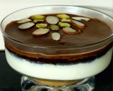 A picture of step 6 of No bake Chocolate cheese cake.