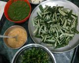 A picture of step 1 of Crispy lady fingers.