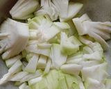 A picture of step 1 of Bottle gourd dish.