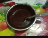 A picture of step 3 of Delicious healthy Dry fruit chocolate sauce smoothie.
