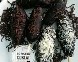 Foto langkah ke 4 dari resep Es Pisang Coklat / Es Piscok.