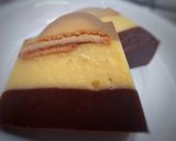 Foto langkah ke 3 dari resep Puding Biskuit (3 Lapis).