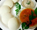 A picture of step 4 of Rice Idli.