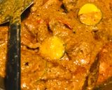 A picture of step 9 of Gondhoraj Chicken or Lebu-Lanka Chicken Curry.