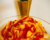 عکس مرحله 1 از دستور سیب زمینی و مرغ سرخ شده