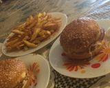A picture of step 10 of Crispy Chicken Burger.