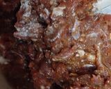A picture of step 1 of Smoked beef qeema.