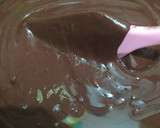 Foto langkah ke 3 dari resep Bolu Kukus Coklat Mekar, tanpa Mixer tanpa Telur.