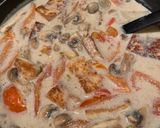 Hình bước làm 3 của món Bún riêu chay