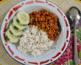 Foto langkah ke 4 dari resep Balado tempe teri.