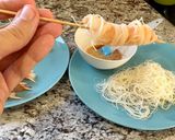 Foto del paso 4 de la receta: Gambones en crujiente de fideos de arroz