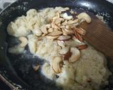 A picture of step 5 of Banana Sooji Halwa.