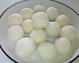 A picture of step 7 of Coconut Ladoos / Balls.