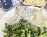 黃金蝦XO醬炒鮮蝦蘆筍的食譜步驟1照片