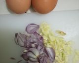 Foto langkah ke 1 dari resep Telur Orak Arik Sawi Putih.