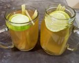 Foto langkah ke 5 dari resep Lemongrass Tea with Honey & Lime (Teh Sereh dgn Madu & Jeruk Nipis).