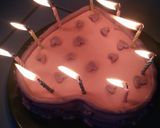 Foto langkah ke 9 dari resep Steamed rainbow cake.