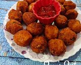 A picture of step 4 of Cheese Bread Balls.