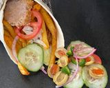 A picture of step 4 of Homemade Greek Gyro.