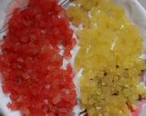 टूटी फ्रूटी (Tutti Frutti Recipe in Marathi) रेसिपी स्टेप 3 फोटो 