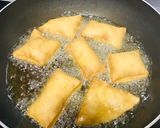 A picture of step 6 of Mandazi with some twist#4weekschallenge#wheatflourchallenge.