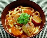 A picture of step 11 of Tomato and Miso Autumn Vegetable Kenchin Soup.