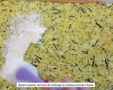 Une image de l'étape 4 de Roulė de courgettes au saumon et fromage.