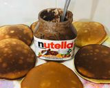 Foto langkah ke 4 dari resep Dorayaki Nutella.