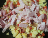 Foto del paso 3 de la receta: Calabacines rellenos de atún y bacon