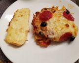 A picture of step 6 of In a Pinch Garlic Cheesy Bread.