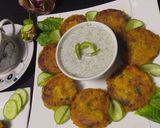 A picture of step 7 of Aloo ke kabab.