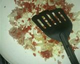A picture of step 3 of Potatoe swirl burger.